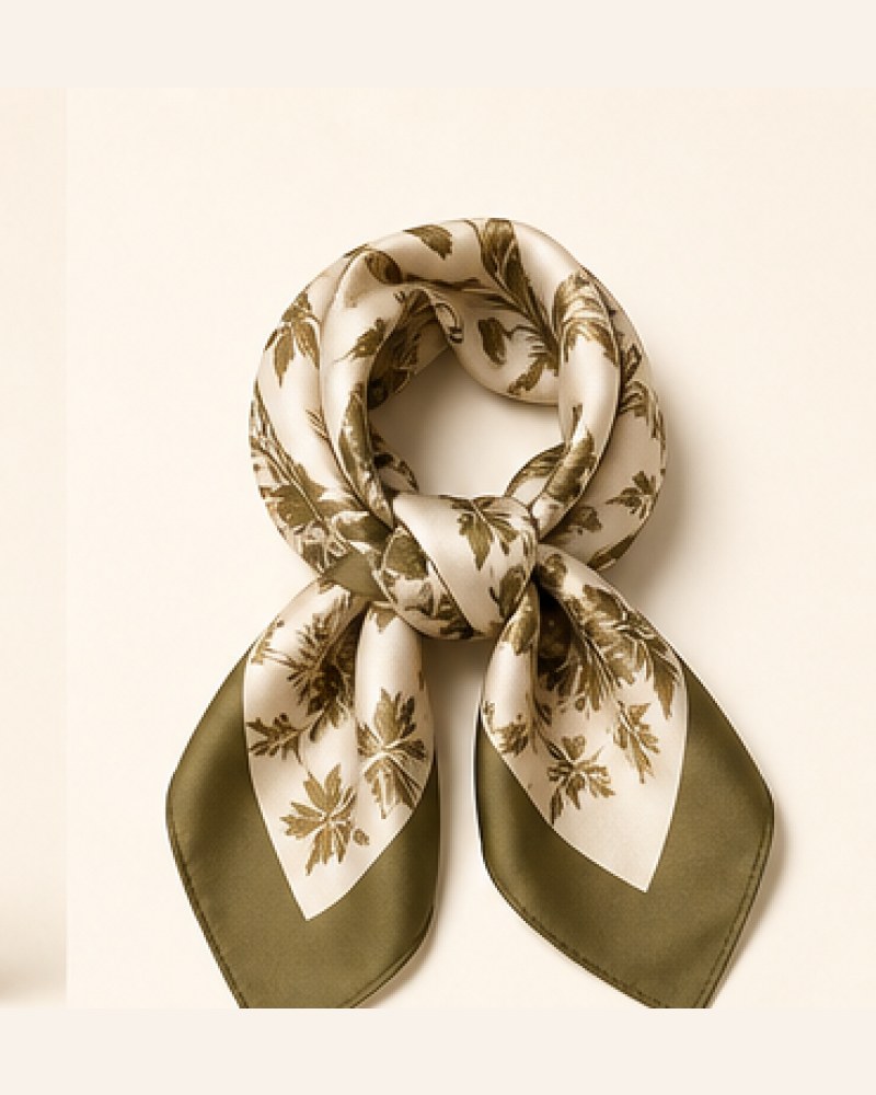 Aster Silk Scarf