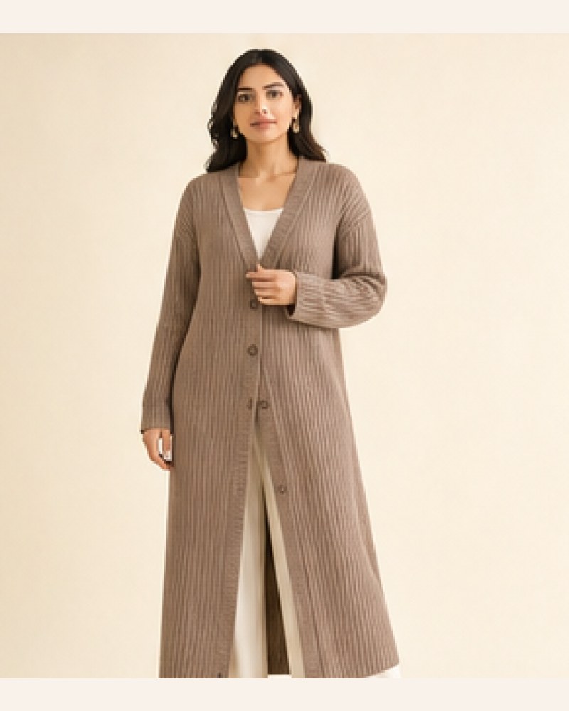 Dalia Ribbed Cardigan — image 2