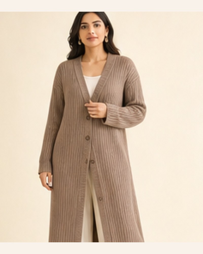 Dalia Ribbed Cardigan — image 3