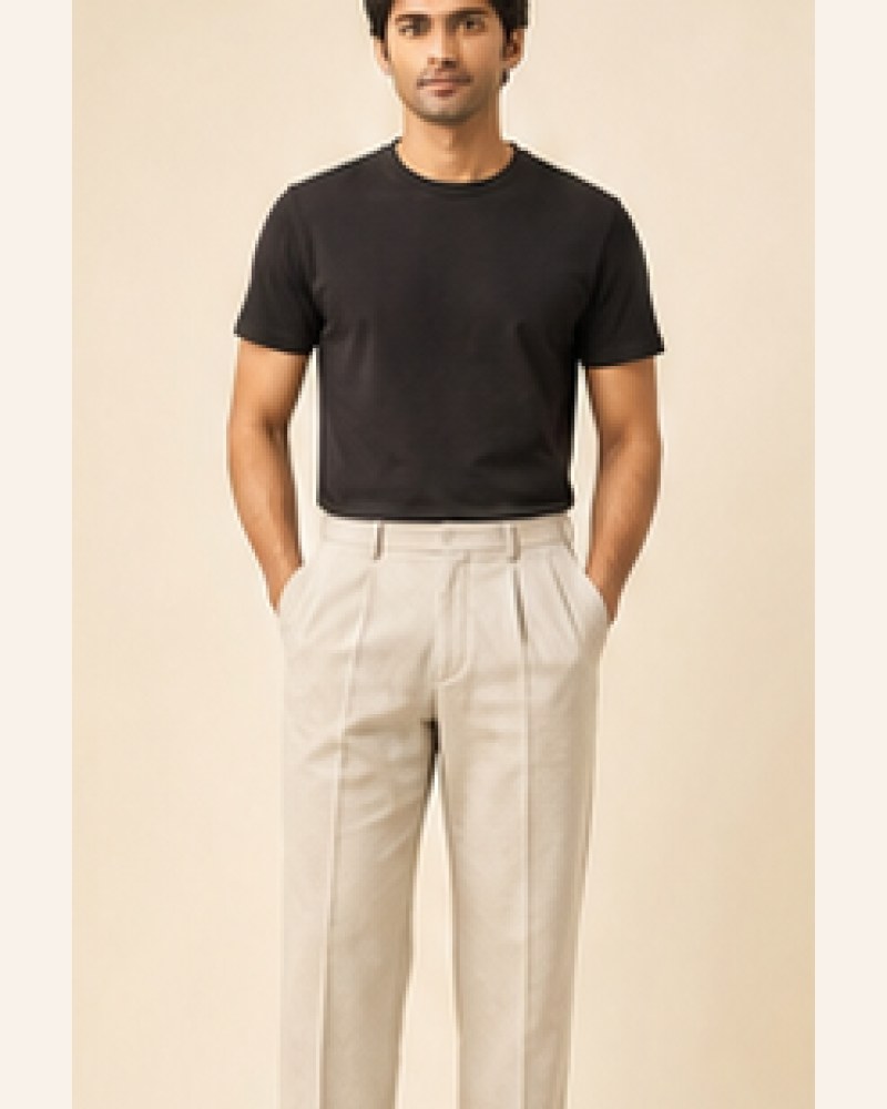 Hasan Pleated Trouser — image 3