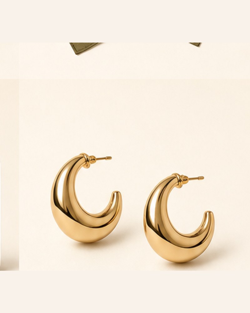 Maya Crescent Earrings
