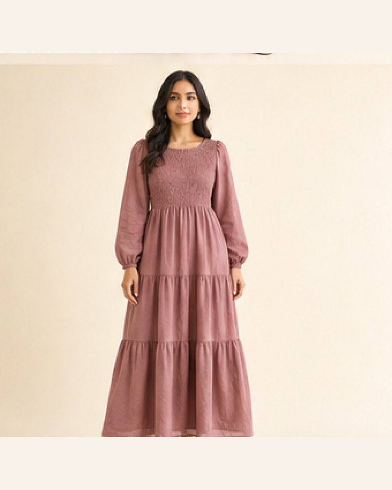 Meher Smocked Dress