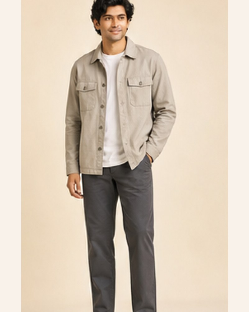 Rafiq Twill Overshirt — image 2