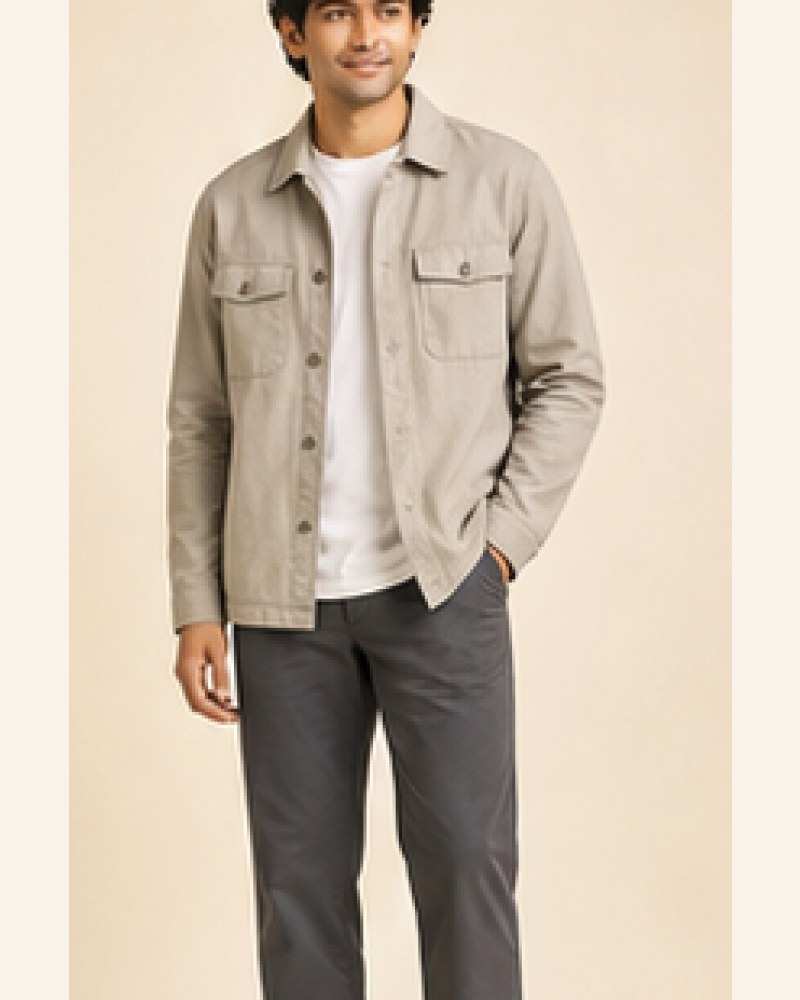 Rafiq Twill Overshirt — image 3