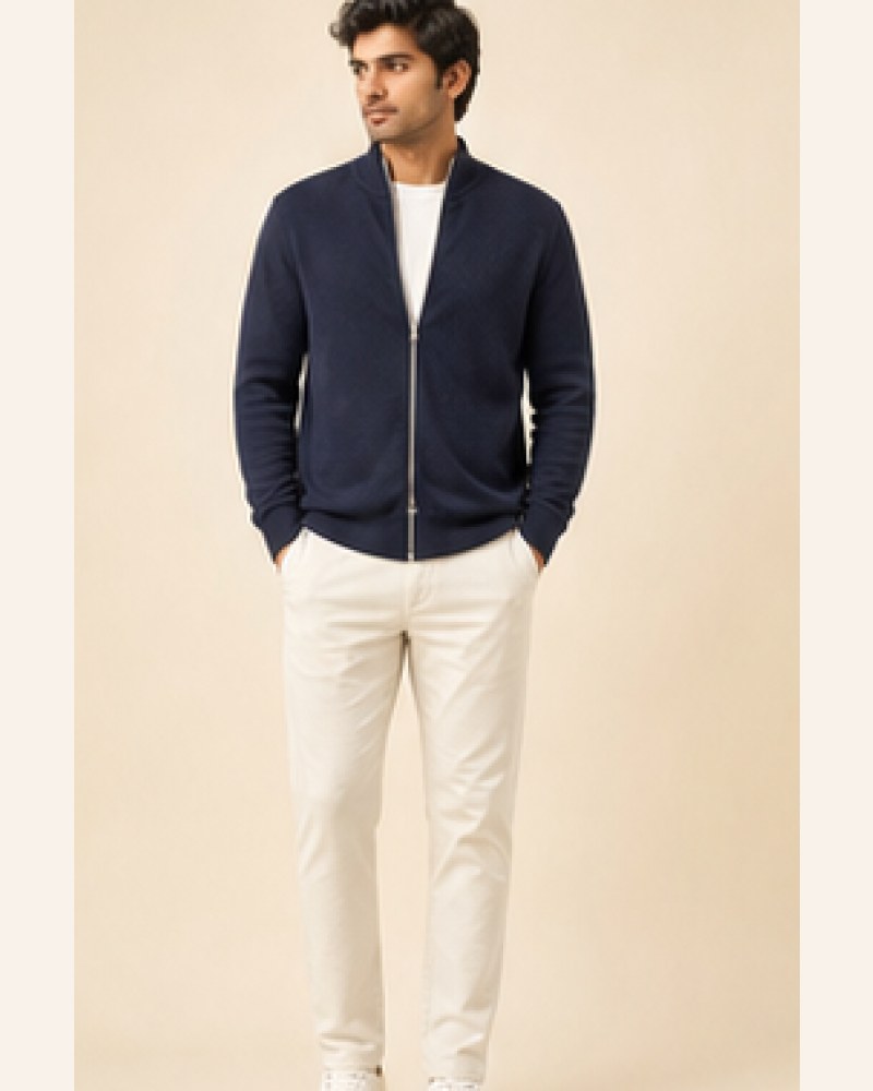 Rashid Zip Cardigan — image 2