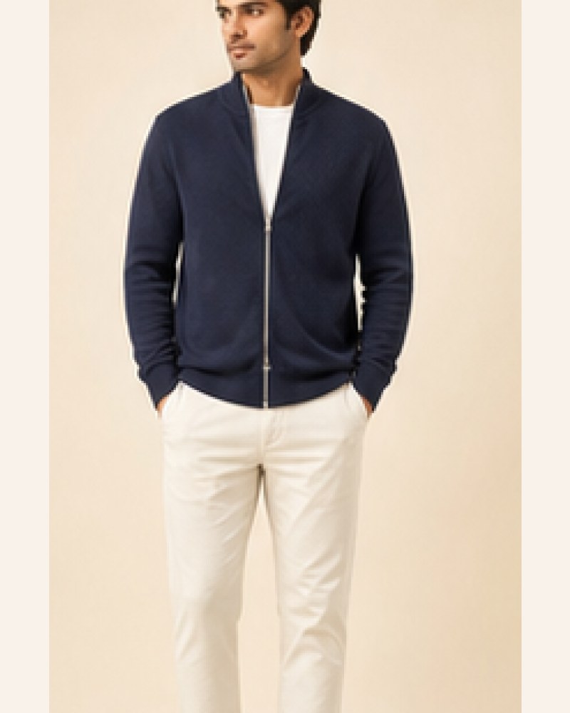 Rashid Zip Cardigan — image 3