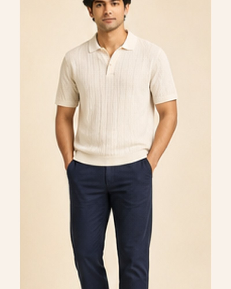 Tahmid Knit Polo — image 3