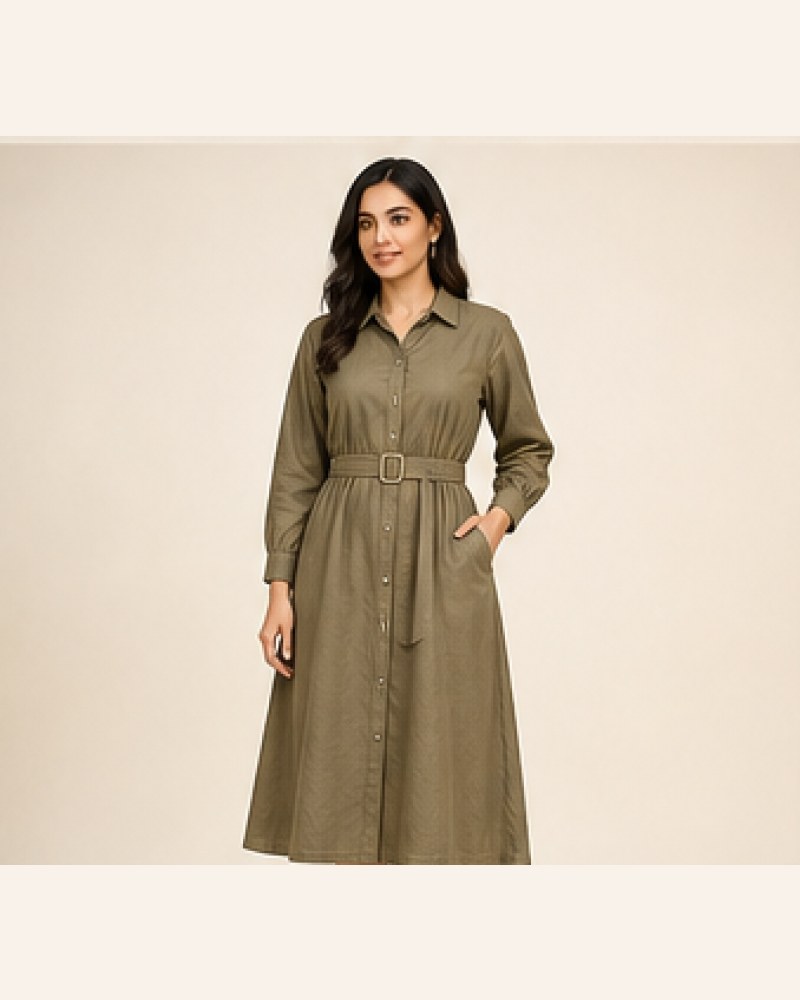 Tara Belted Dress